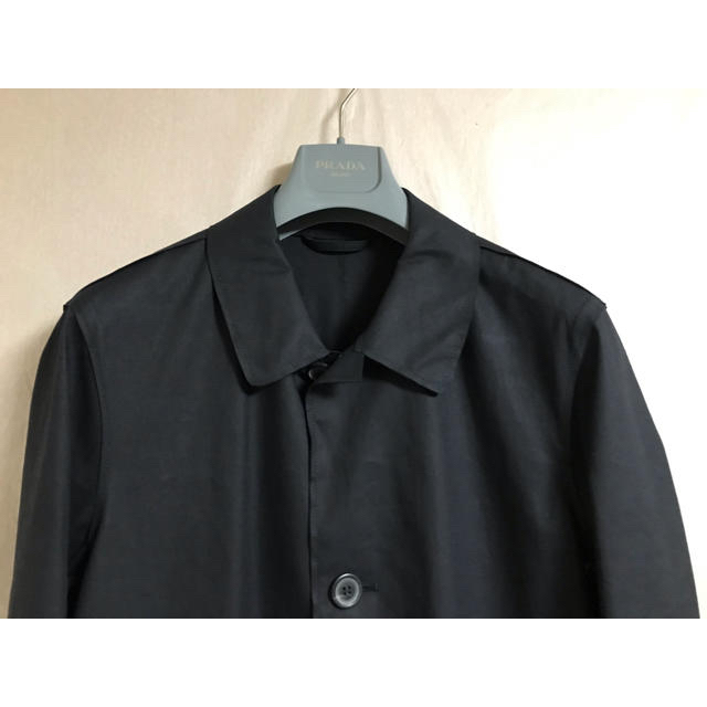 LANVIN(ランバン)のLANVIN コットンボンディング ステンカラーコート メンズのジャケット/アウター(ステンカラーコート)の商品写真