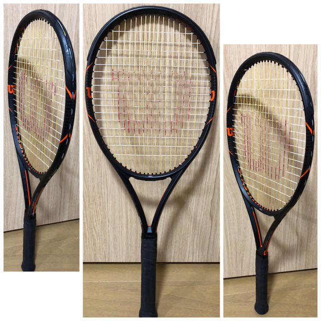 wilson - Wilson BURN FST 99S G2 スピンラケット中古状態良好品の通販