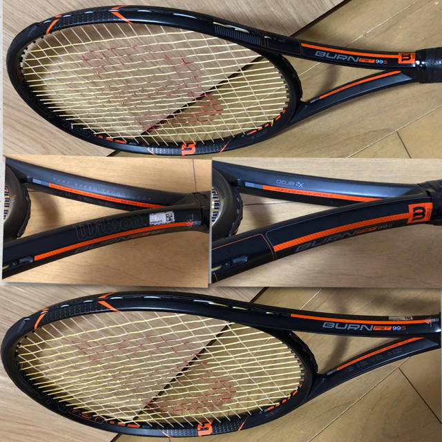 wilson - Wilson BURN FST 99S G2 スピンラケット中古状態良好品の通販