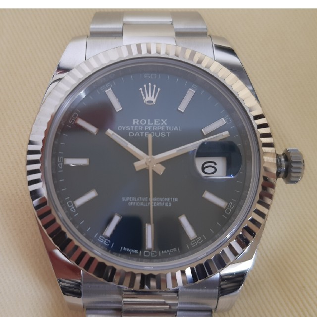 ROLEX(ロレックス)の値下げROLEX ロレックス　Datejust41 126334 極美品　正規品 メンズの時計(腕時計(アナログ))の商品写真