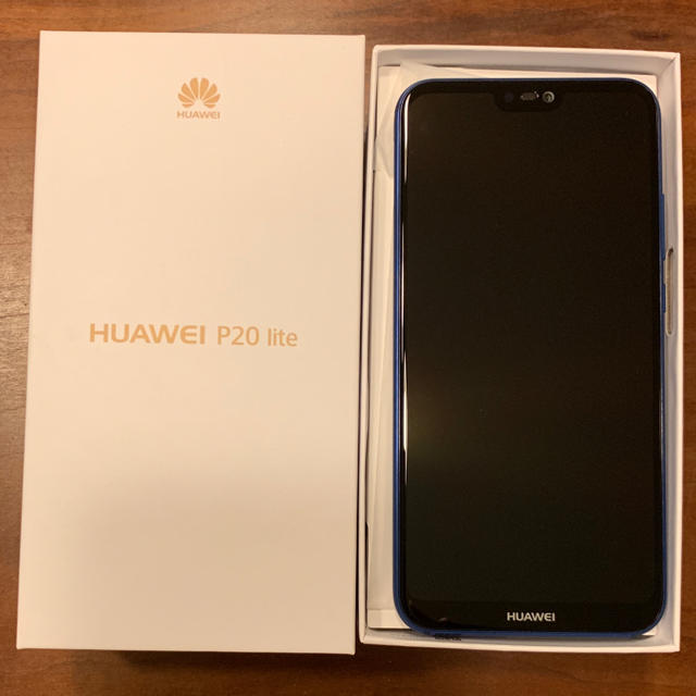 SIMフリー 新品 HWV32 P20 lite クラインブルー 64GB