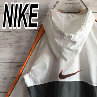 ナイキ(NIKE)のnike アノラック プルオーバー レアカラー バックロゴ(ナイロンジャケット)