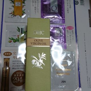 ディーエイチシー(DHC)のDHC オリーブバージンオイル 30ml +サンプル5点オマケ(フェイスオイル/バーム)