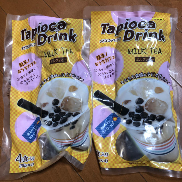 大放出セール大放出セール業務スーパー タピオカドリンク ミルクティー Tapioca Drink Milk Tea 神戸物産 入手困難 冷凍発送  4食入り（65g×4） × 1袋 パン粉