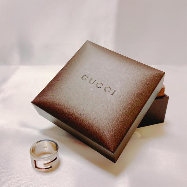 Gucci(グッチ)のGUCCI 指輪 リング 11号【正規品 美品】 メンズのアクセサリー(リング(指輪))の商品写真