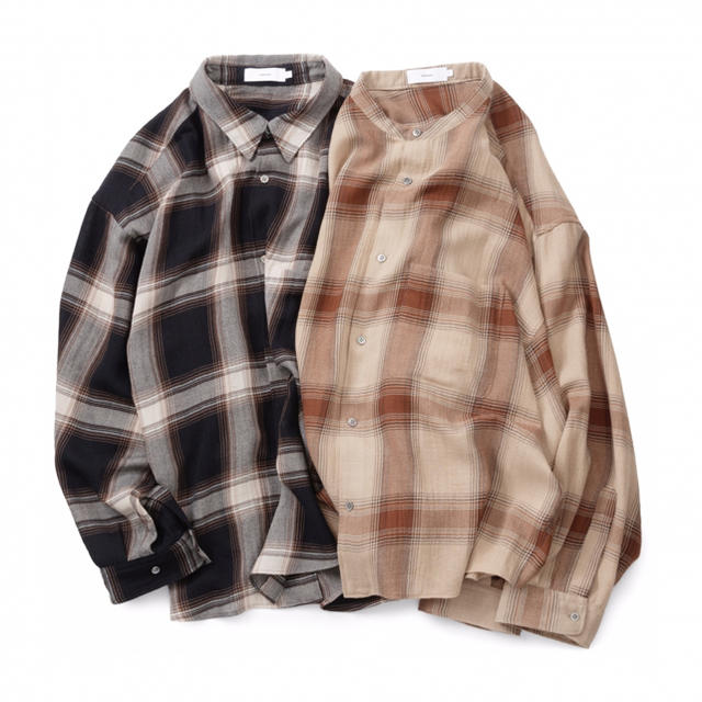 SUNSEA(サンシー)の[Graphpaper]Big Sleeve Shirt メンズのトップス(シャツ)の商品写真