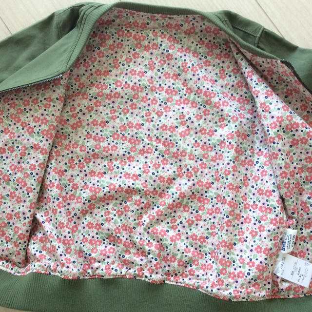 BREEZE(ブリーズ)の新品 ブリーズ MA–1 120cm キッズ/ベビー/マタニティのキッズ服女の子用(90cm~)(ジャケット/上着)の商品写真