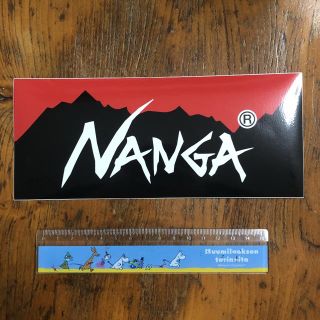 ナンガ(NANGA)のNANGA ステッカー ロゴ 長方形(その他)