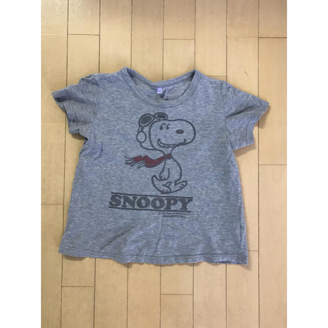 OLD BETTY'S(オールドベティーズ)のOLD'BETTY'S スヌーピー T  120 キッズ/ベビー/マタニティのキッズ服女の子用(90cm~)(Tシャツ/カットソー)の商品写真