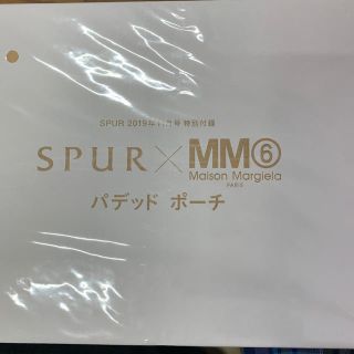 エムエムシックス(MM6)のSPUR  mm6(ポーチ)