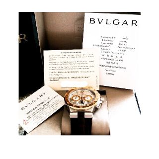 ブルガリ(BVLGARI)のBVLGARIディアゴノ　カリブロ303  DG42C6SPGLDCH(腕時計(アナログ))