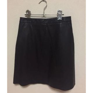 ザラ(ZARA)のZARA☆ザラ☆中古美品・フェイクレザーミニスカート(ミニスカート)