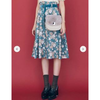 ダズリン(dazzlin)の定価❤︎8,532円❤︎お値下げ可（人気完売品）オーガストガーデンスカート(ひざ丈スカート)