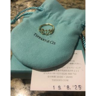 ティファニー(Tiffany & Co.)のtiffany ティファニー パロマ ピカソ love リング 18K(リング(指輪))