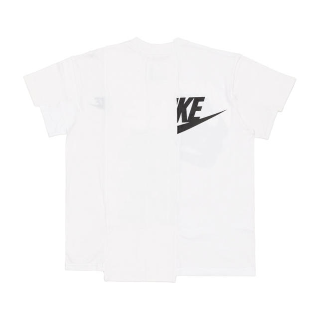 sacai(サカイ)の正規品 NIKE SACAI Tee XS ホワイト ナイキ サカイ Tシャツ レディースのトップス(Tシャツ(半袖/袖なし))の商品写真