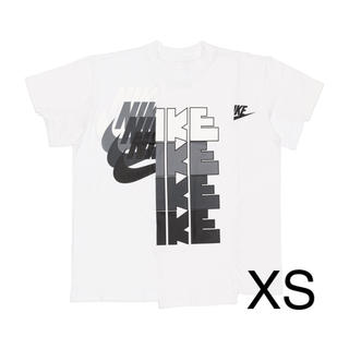サカイ(sacai)の正規品 NIKE SACAI Tee XS ホワイト ナイキ サカイ Tシャツ(Tシャツ(半袖/袖なし))