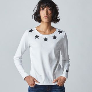 ダブルスタンダードクロージング(DOUBLE STANDARD CLOTHING)のDOUBLE STANDARD CLOTHING フライススタートップス (カットソー(長袖/七分))