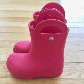 クロックス(crocs)の✳︎めめたん様専用✳︎クロックス長靴 キッズ (長靴/レインシューズ)