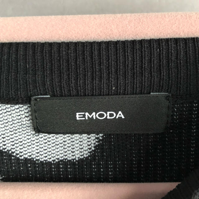 EMODA(エモダ)のEMODA 花柄ニットトップス レディースのトップス(ニット/セーター)の商品写真