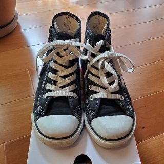 コンバース(CONVERSE)の値下げ！CONVERSEオールスター　ハイカット20cm　ブラック　(スニーカー)