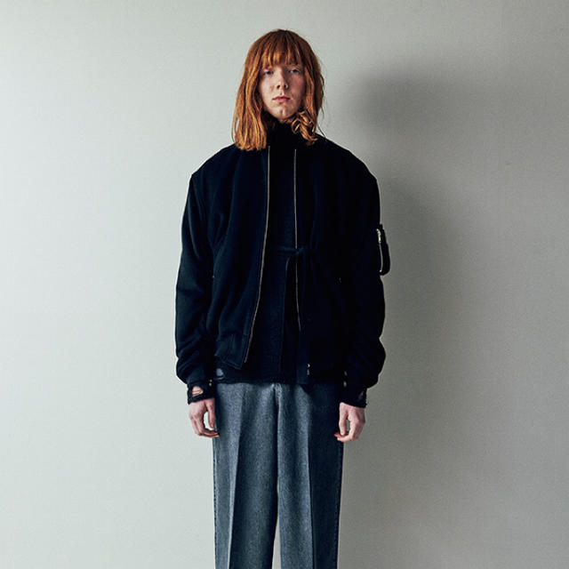 DIGAWEL 17aw wool MA-1