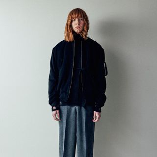 ディガウェル(DIGAWEL)のDIGAWEL 17aw wool MA-1(ブルゾン)