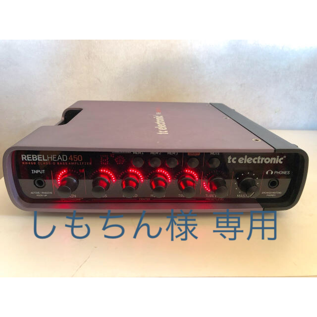 tc electronic RH450【最終値下げ】 楽器のベース(ベースアンプ)の商品写真