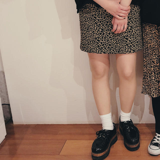 LOWRYS FARM(ローリーズファーム)のレオパード柄 ミニスカート レディースのスカート(ミニスカート)の商品写真