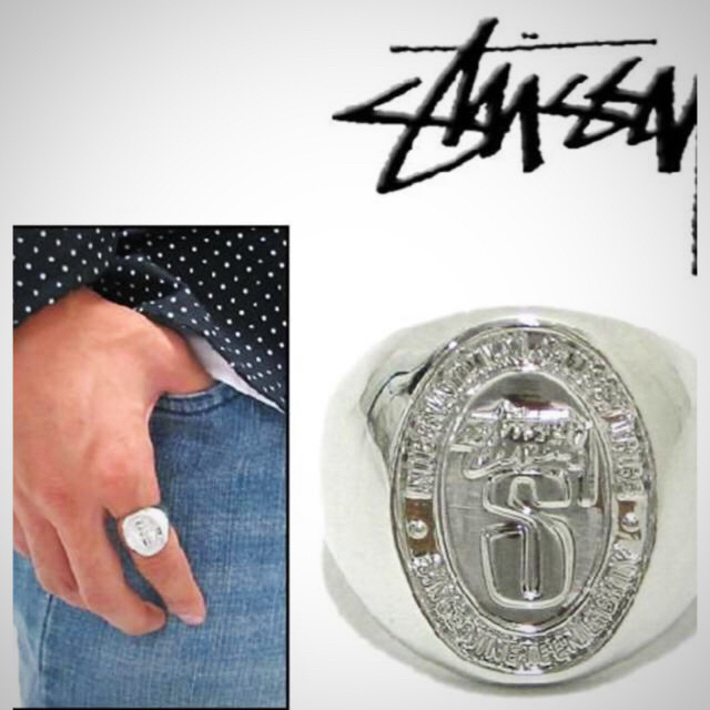 STUSSY(ステューシー)の✨    STUSSY LIVINリング Big S  メンズのアクセサリー(リング(指輪))の商品写真