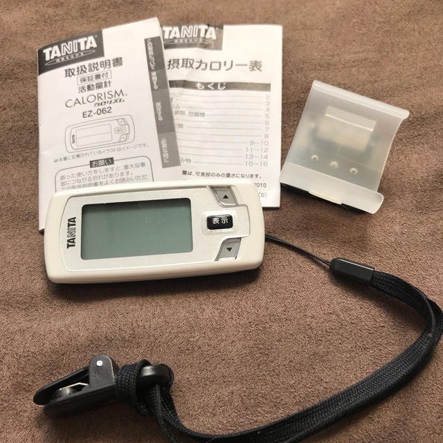 TANITA(タニタ)のタニタ活動量計 EZ-062 スマホ/家電/カメラの美容/健康(その他)の商品写真