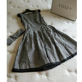 フォクシー(FOXEY)の♡美品フォクシードレスワンピース♡(ひざ丈ワンピース)