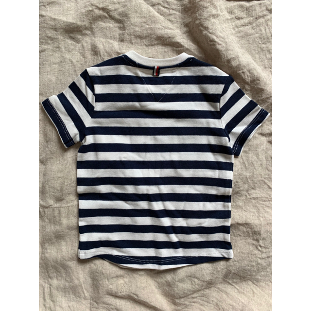 TOMMY HILFIGER(トミーヒルフィガー)の【新品】TOMMY HILFIGER ボーダーＴシャツ キッズ/ベビー/マタニティのベビー服(~85cm)(Ｔシャツ)の商品写真