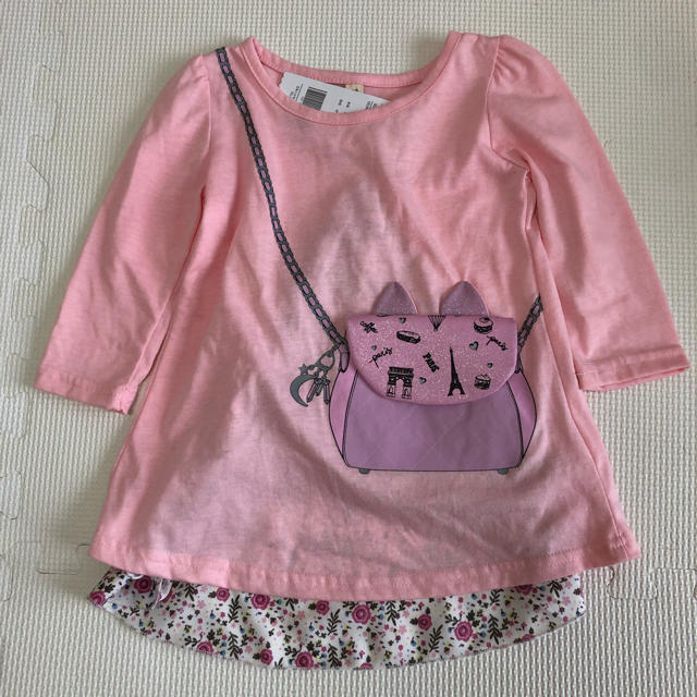 西松屋(ニシマツヤ)の新品 まとめ売り 女の子 90 キッズ/ベビー/マタニティのキッズ服女の子用(90cm~)(Tシャツ/カットソー)の商品写真