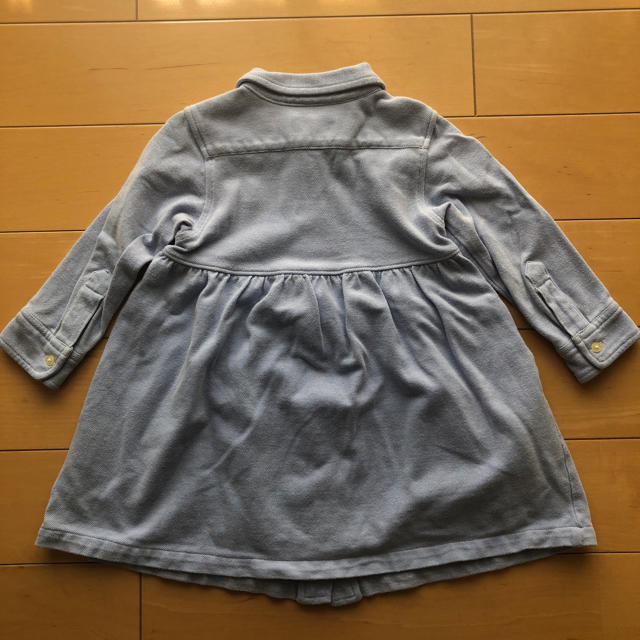 Ralph Lauren(ラルフローレン)のラルフローレン 90cm 長袖ワンピース キッズ/ベビー/マタニティのキッズ服女の子用(90cm~)(ワンピース)の商品写真