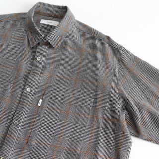 ワンエルディーケーセレクト(1LDK SELECT)の【graphpaper】Glencheck Wool L/S Box Shirt(シャツ)