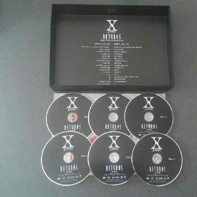RETURNS 完全版 DVD-BOX［7枚組］ 【初回生産限定】 楽器のドラム(セット)の商品写真