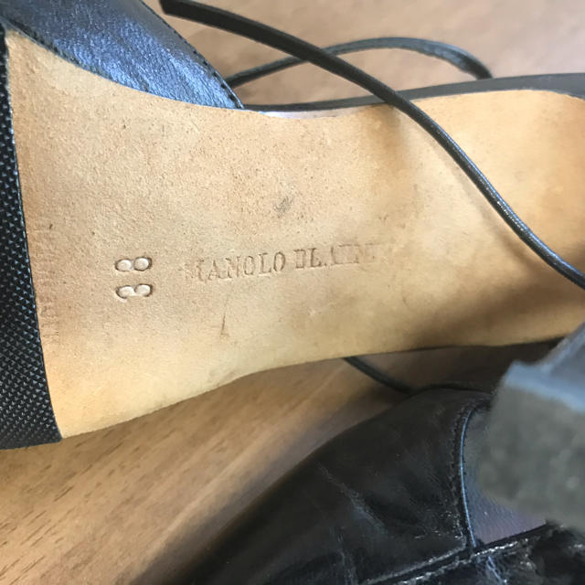 MANOLO BLAHNIK(マノロブラニク)のお値下げ❗️MANOLO BLAHNIKハイヒール レディースの靴/シューズ(ハイヒール/パンプス)の商品写真