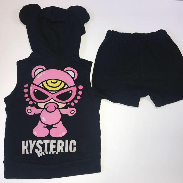 HYSTERIC MINI(ヒステリックミニ)のセットアップ キッズ/ベビー/マタニティのベビー服(~85cm)(その他)の商品写真