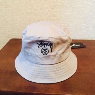 ステューシー(STUSSY)のSTUSSY パールグレーバケットハット(ハット)