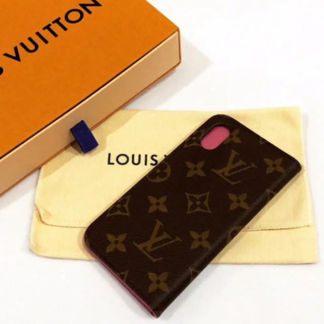 LOUIS VUITTON(ルイヴィトン)のLOUIS VUITTON ルイヴィトン iPhoneカバー フォリオ スマホ/家電/カメラのスマホアクセサリー(iPhoneケース)の商品写真