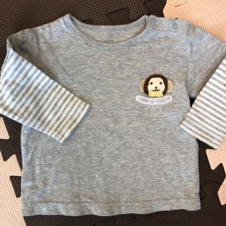 コムサイズム(COMME CA ISM)のさる柄ロンT コムサイズムとラルフローレン シャツ(Ｔシャツ)