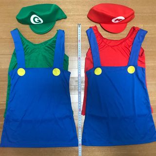 コスチューム マリオブラザーズ風 ミニスカート衣装(衣装一式)