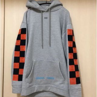 オフホワイト(OFF-WHITE)の【最終値下げ】他サイトで完売！ありがとうございました！(パーカー)