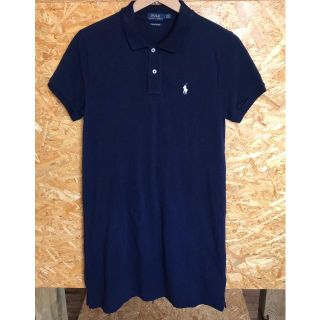 ポロラルフローレン(POLO RALPH LAUREN)のPOLO Ralph Lauren ポロシャツ ワンピース ポニーマーク 鹿の子(ひざ丈ワンピース)