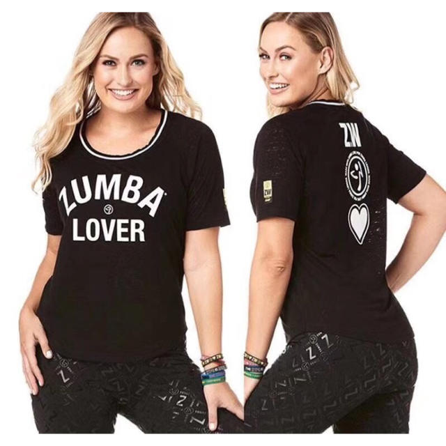 Zumba(ズンバ)のZUMBA☆ズンバ☆８月新作Tシャツ☆Sサイズ レディースのトップス(Tシャツ(半袖/袖なし))の商品写真