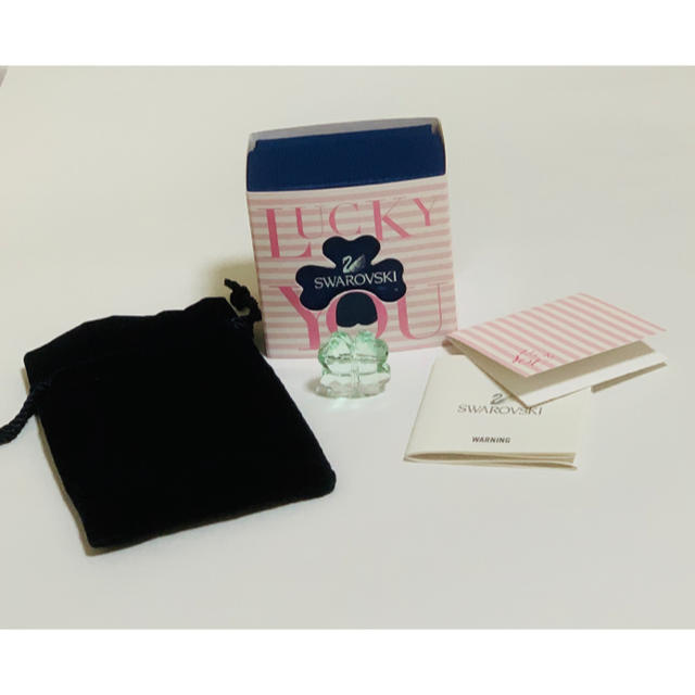 SWAROVSKI - スワロフスキー Lucky Clover幸運のある四つ葉 SWAROVSKI - スワロフスキー Lucky Clover幸運のある四つ葉