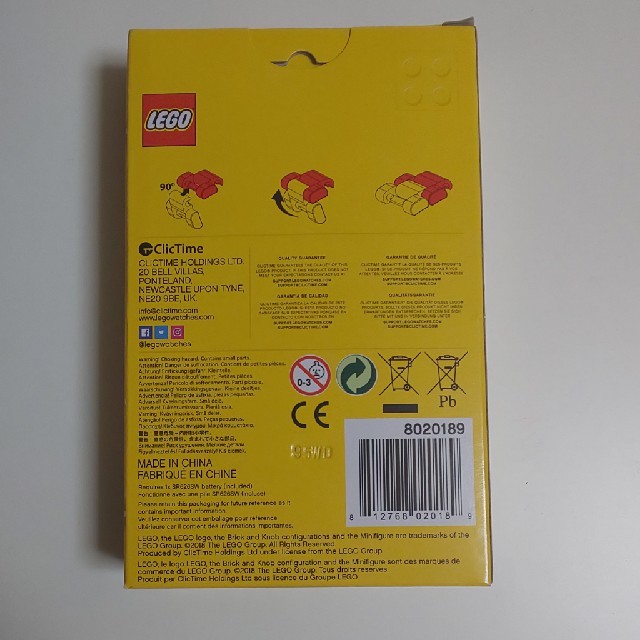 Lego(レゴ)のLEGO レゴ ウォッチ 腕時計 クラシック 8020189 キッズ/ベビー/マタニティのおもちゃ(その他)の商品写真