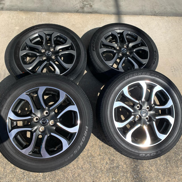 超美品‼️MAZDA純正ホイール デミオ 185/60/R16  アルミホイール