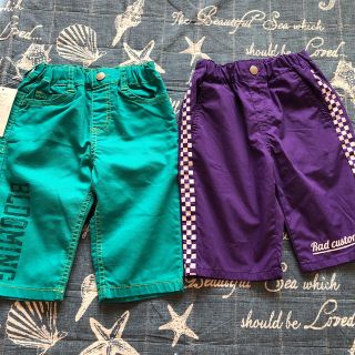 ラッドカスタム(RAD CUSTOM)のSRAP SLIP RAD custom ハーフパンツ(110) 2枚セット(パンツ/スパッツ)