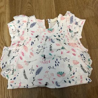 ザラキッズ(ZARA KIDS)のzara baby フリルTシャツ(Ｔシャツ)